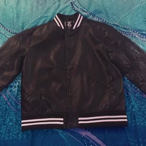NYC Premium Denim Collection Bomber Jacket